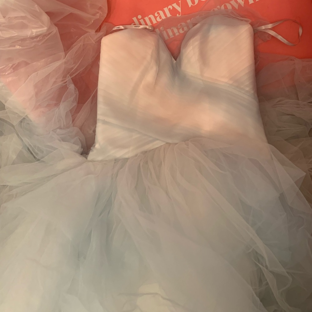 Vera Wang Ombre Tulle Wedding Dress ✨ MAGICAL FAIRYTALE BALLGOWN - New - Picture 9 of 12